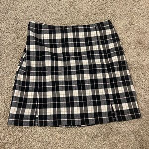 Plaid skirt